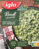 Kochsalat mit Erbsen