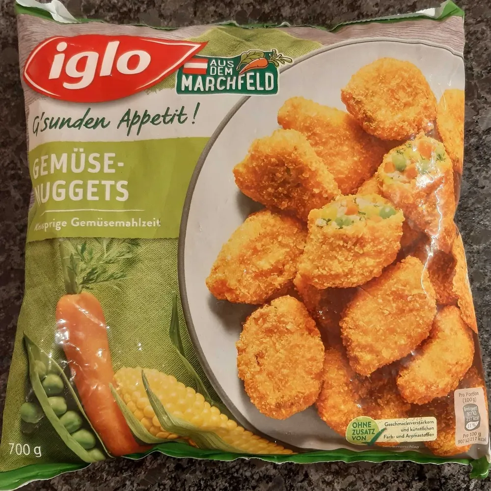 Gemüsenuggets