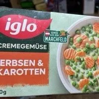Cremgemüse Erbsen & Karotten