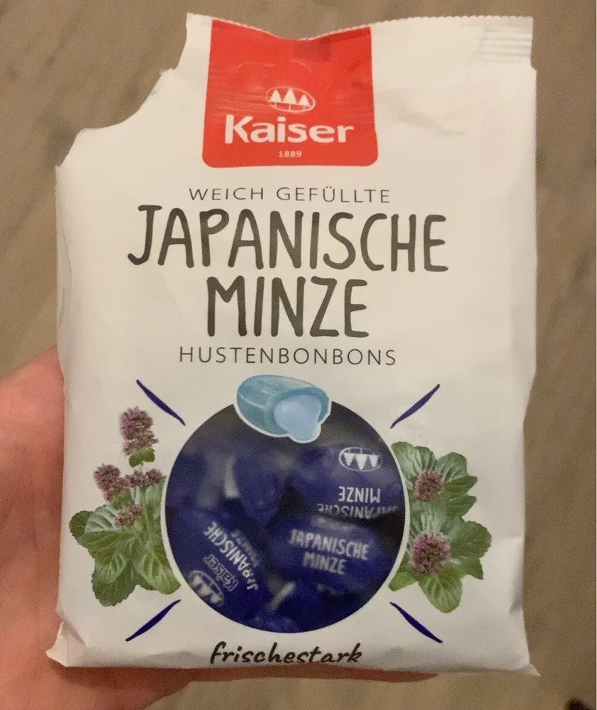 Japanische Minze Hustenbonbons