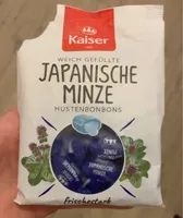 Japanische Minze Hustenbonbons