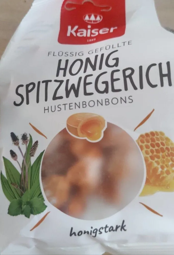 Honig Spitzwegerich Hustenbonbons