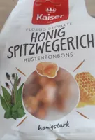 Honig Spitzwegerich Hustenbonbons