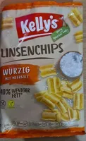Linsenchips würzig mit Meersalz