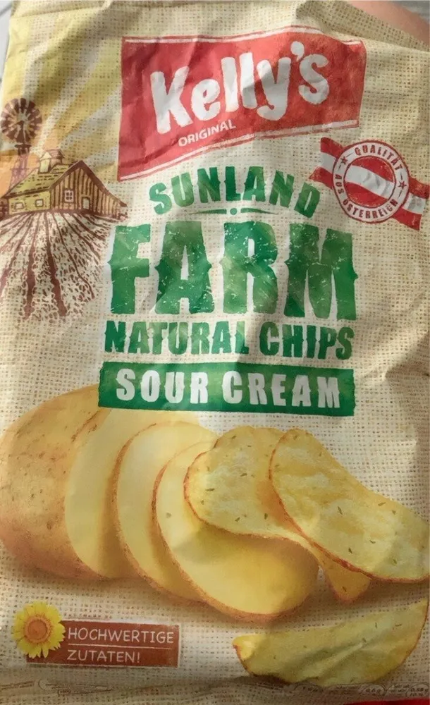 Farm natural chips sour cream