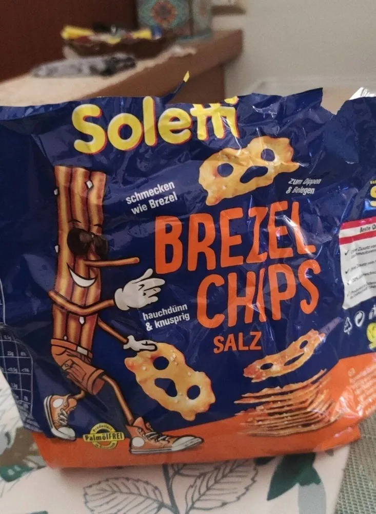 Brezel chips