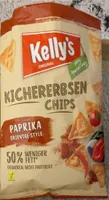 Kichererbsen Chips Paprika