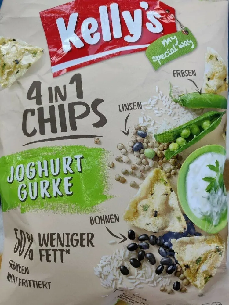 4in1 Chips Joghurt Gurke