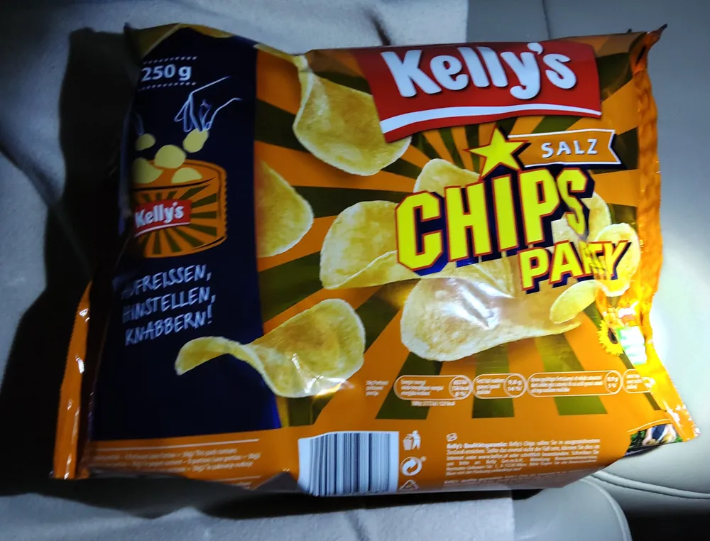 Party Chips gesalzen