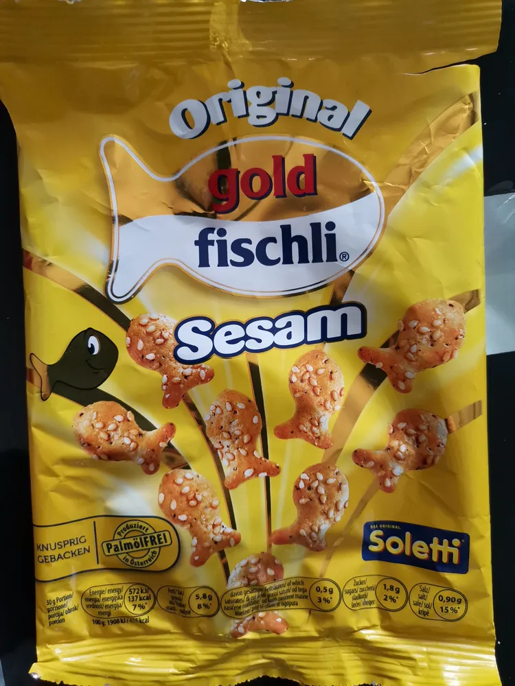 gold fischli Sesam