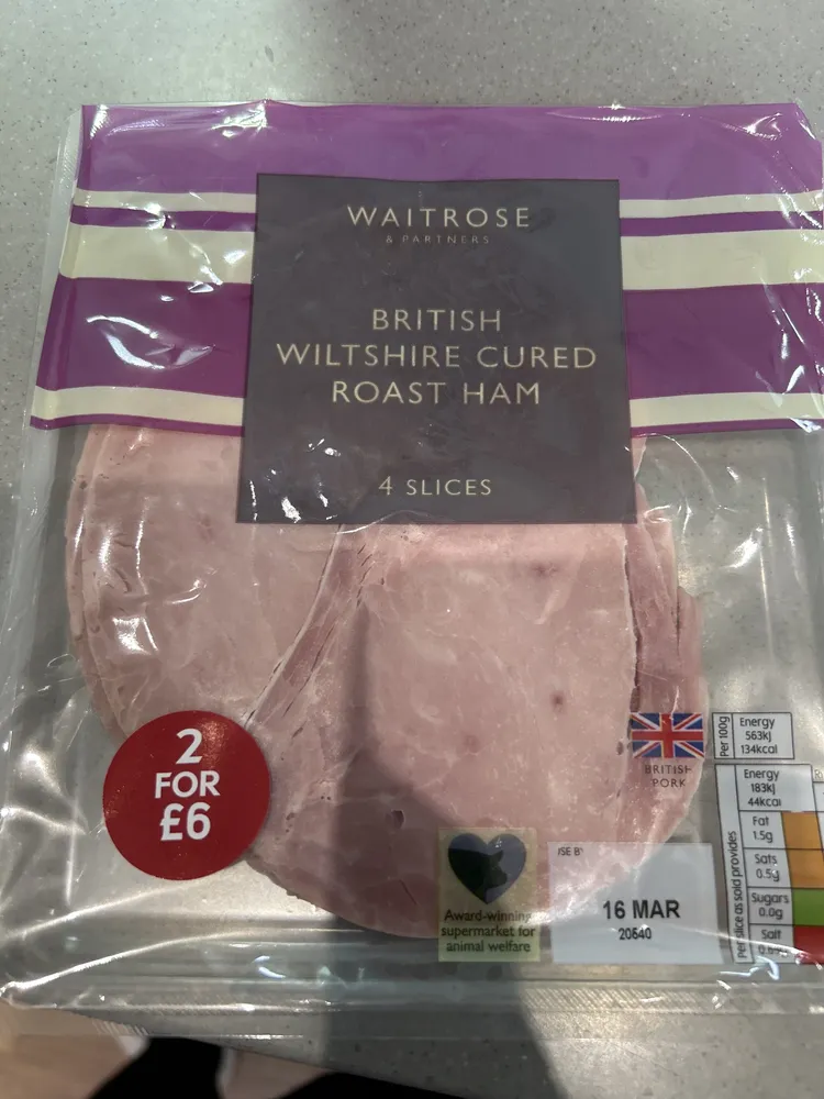 British Wiltshire Cured Roast Ham
