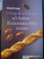 crisp and aromatic all butter kalamata olive twists