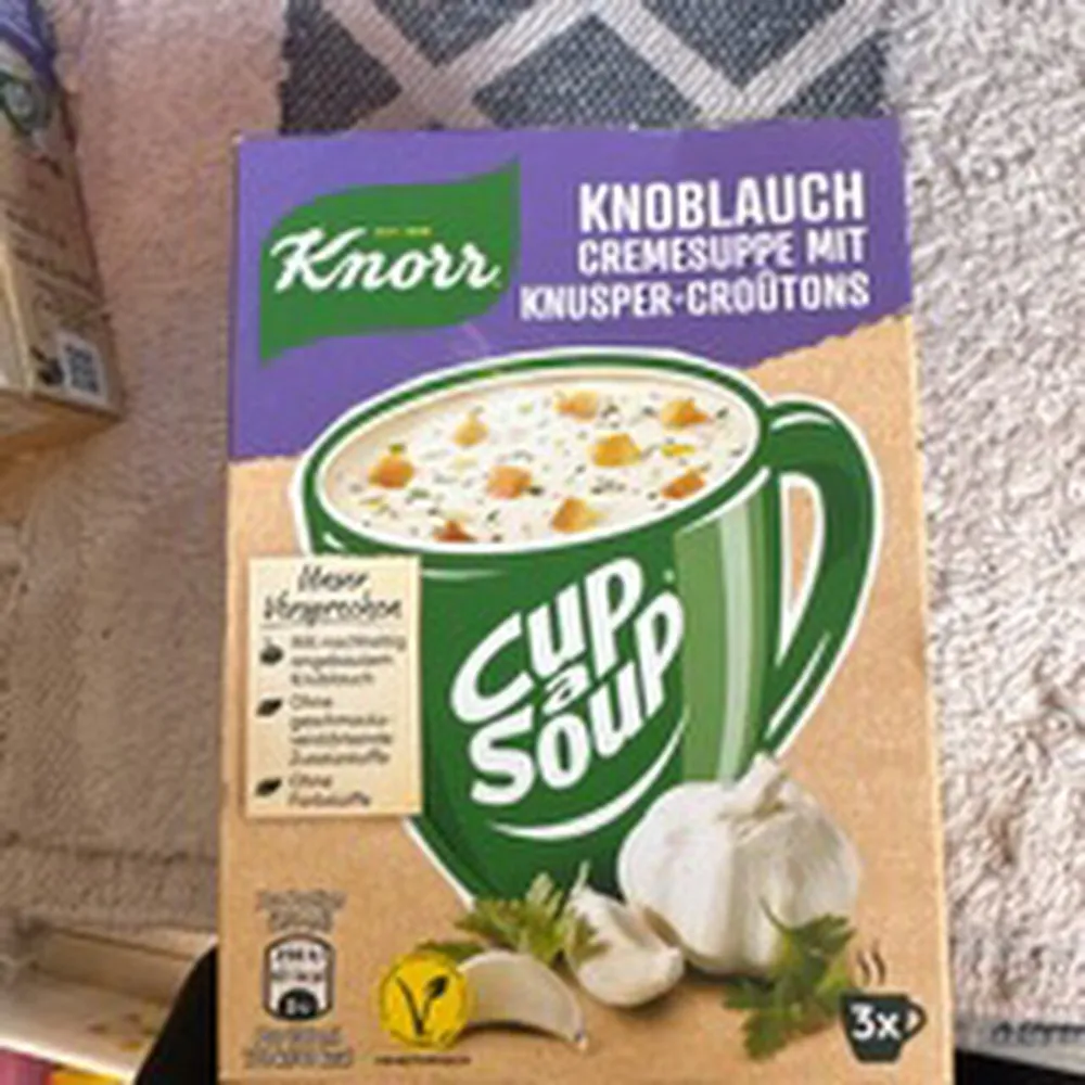 Knoblauchcremesuppe