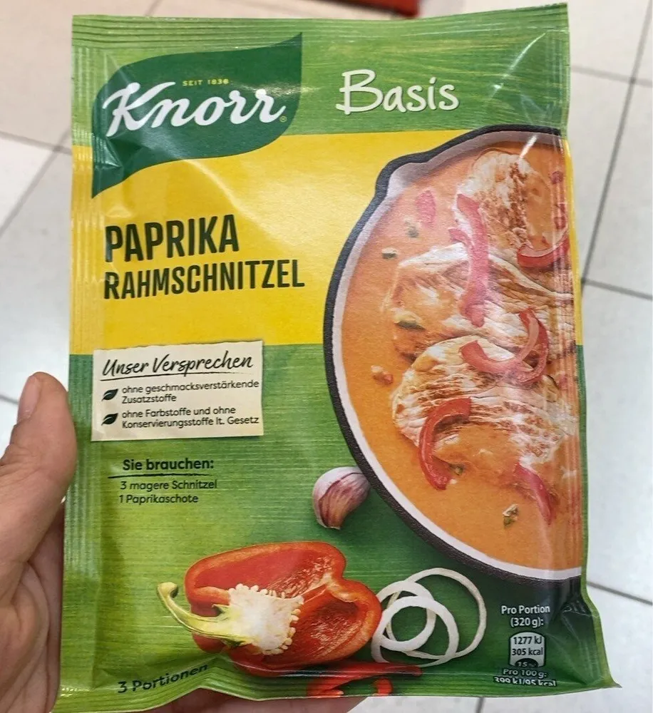 Paprika rahmschnitzel