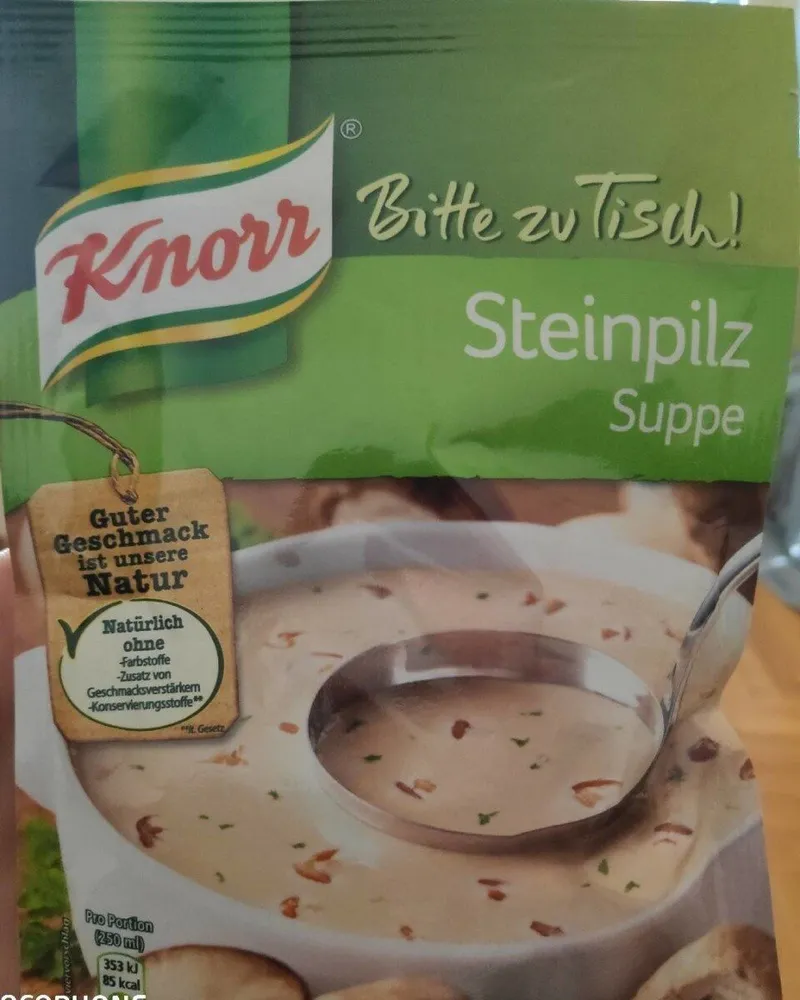 Steinpilz Suppe