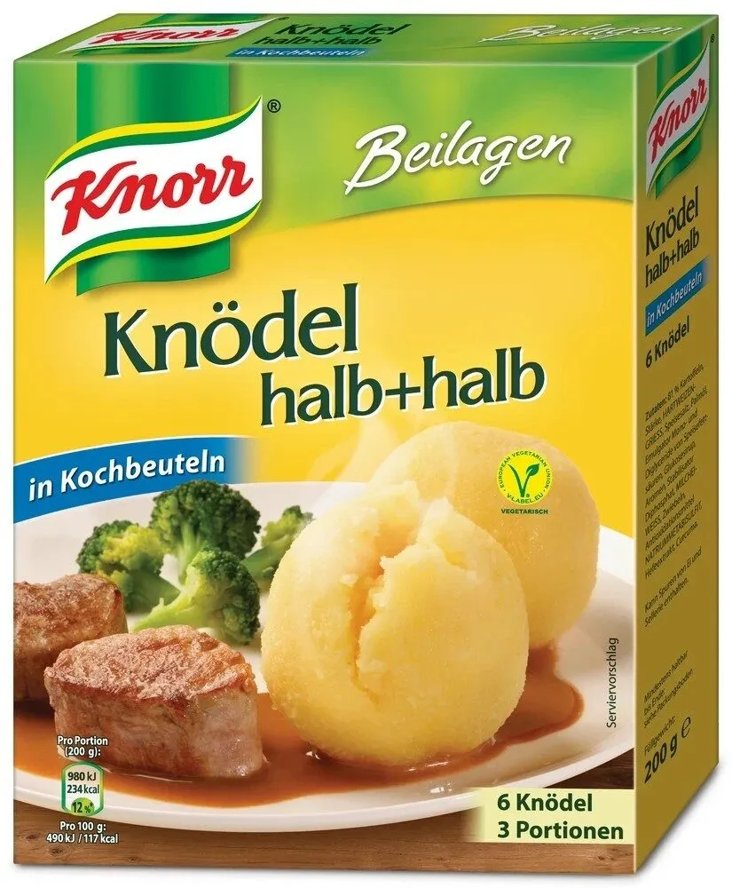 Knorr Knödel halb-halb
