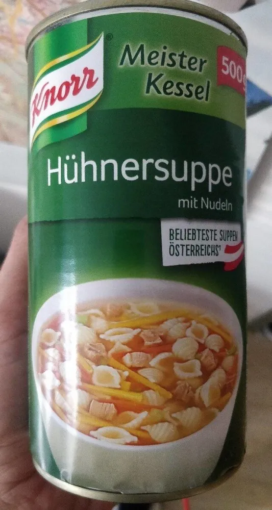 Hühnersuppe mit Nudeln