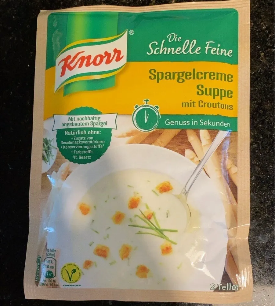 Spargelcreme Suppe