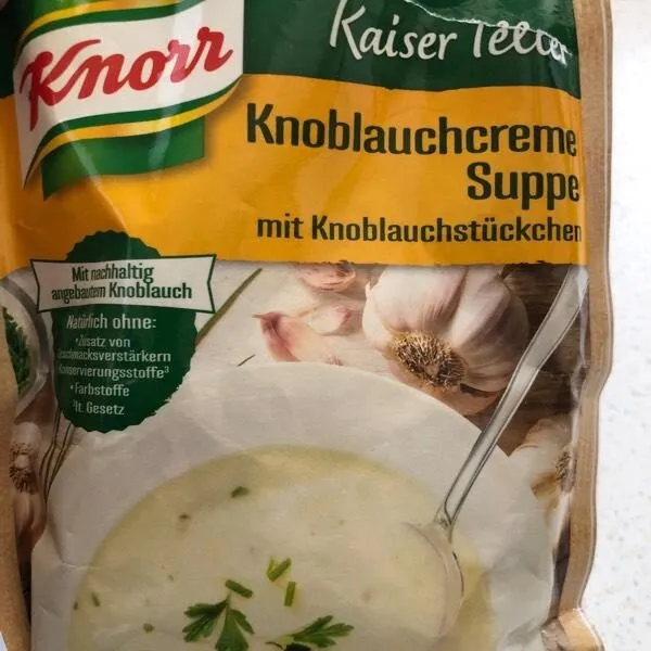 Knoblauchcreme Suppe2Port. a 375g