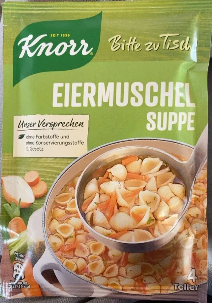 Eiermuschel Suppe