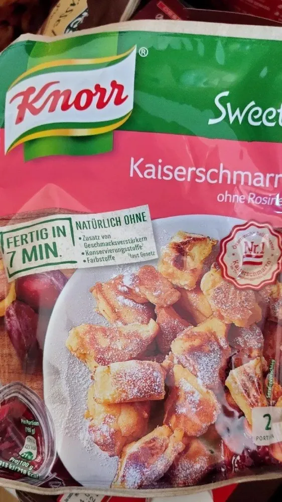 Kaiserschmarrn ohne Rosinen