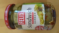 Sandwich Gurken würzig pikant