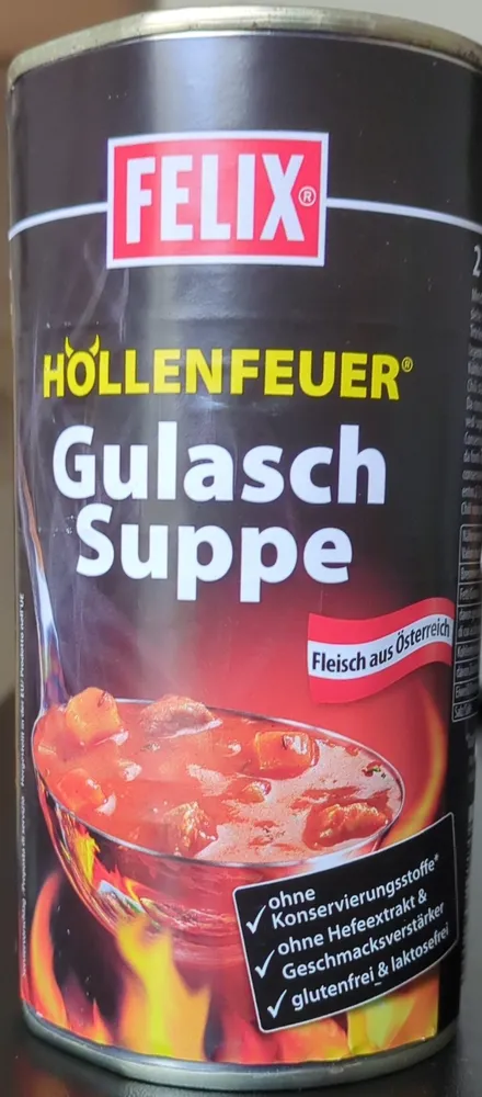 Gulaschsuppe Höllenfeuer