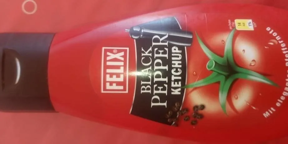Ketchup Black pepper