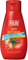 Ketchup Hot ohne Zuckerzusatz