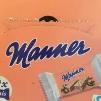 Gepäck Schnitten mit Haselnuscremefüllung