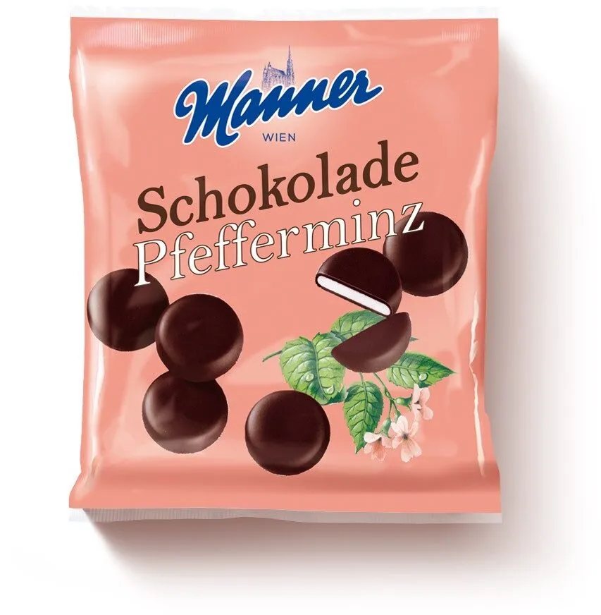 Manner Schokolade Pfefferminz