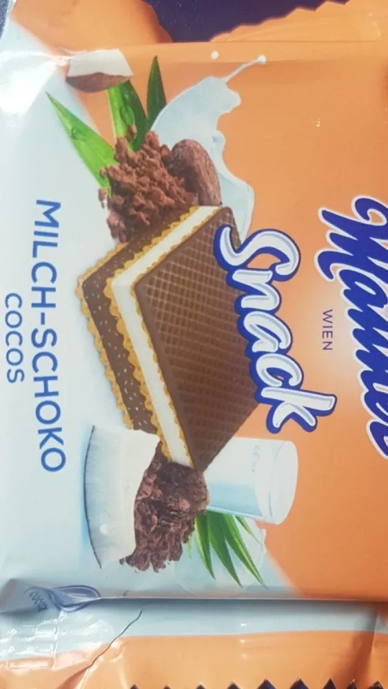 Manner Milk Hazelnut With Coconut X4