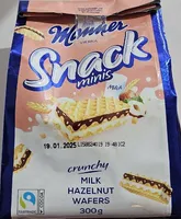 Snack-Minis Milch-Haselnuss