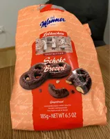 Lebkuchen gingerbread schoko-brezerl