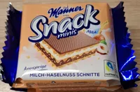 Snack Minis Milch-Haselnuss Schnitte
