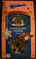 Weihnachtssterne Nougat