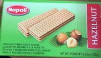 Knusprige Waffeln mit Haselnusscremefüllung