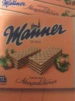 Manner Neapolitaner Chocolate Wafers 75G (pack Of 12)
