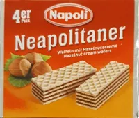 Neapolitaner Waffeln mit Haselnusscreme