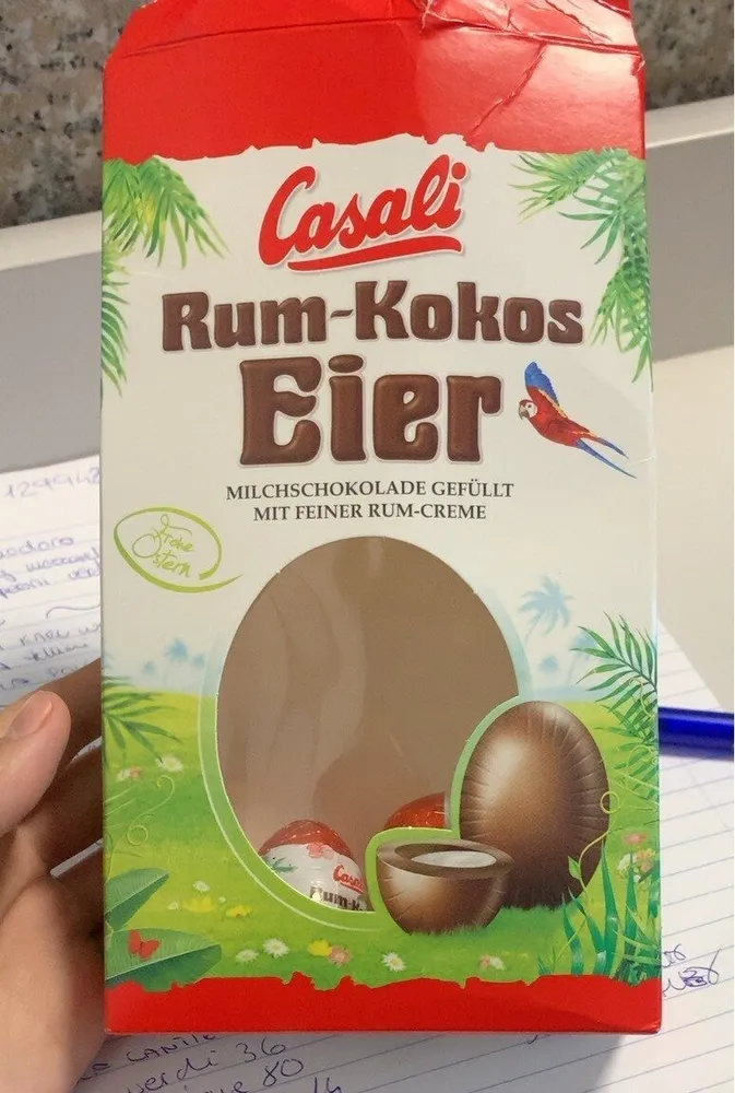 Rum-Kokos Eier