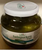 Salzgurken Topf