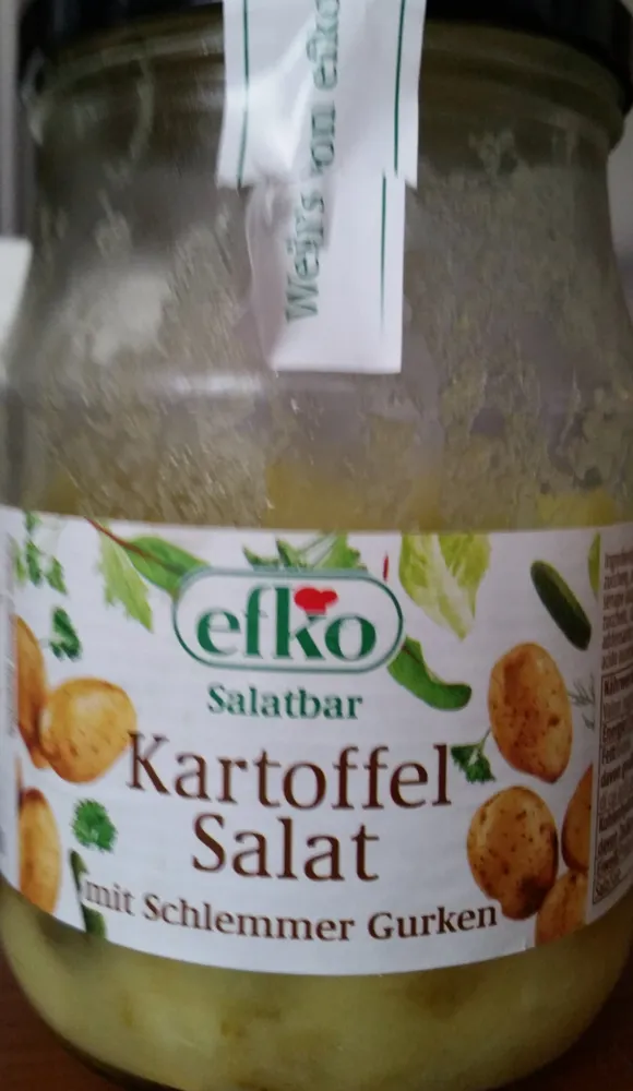 Kartoffelsalat mit Schlemmer Gurken
