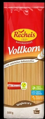 Vollkorn Spaghetti
