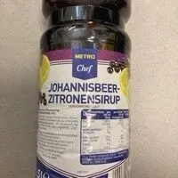 Johannisbeer-Zitronensirup