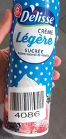 Crème légère sucrée