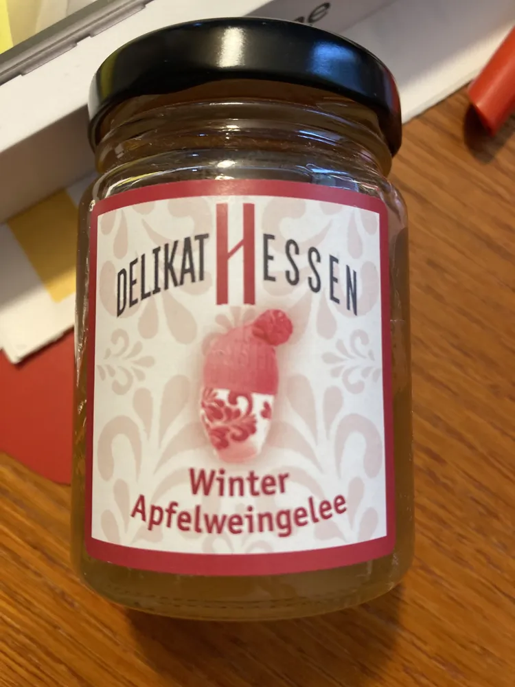 Winter Apfelweingelee