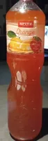 Orange Fruchtsirupe