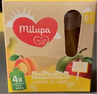 MILUPA FRUCHTCOCKTAIL 6M Quetschbeutel 360g (4x90g)