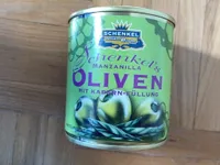 Manzanilla Oliven mit Kapern-Füllung