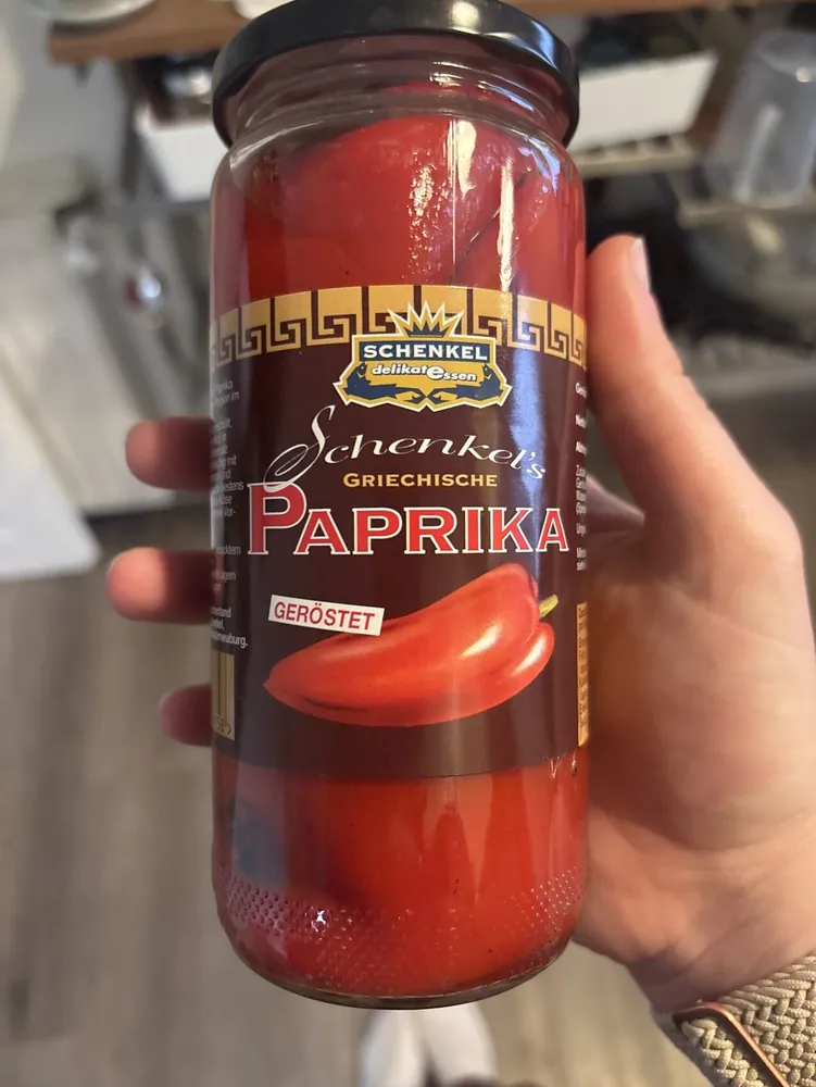 Gegrillte Paprika